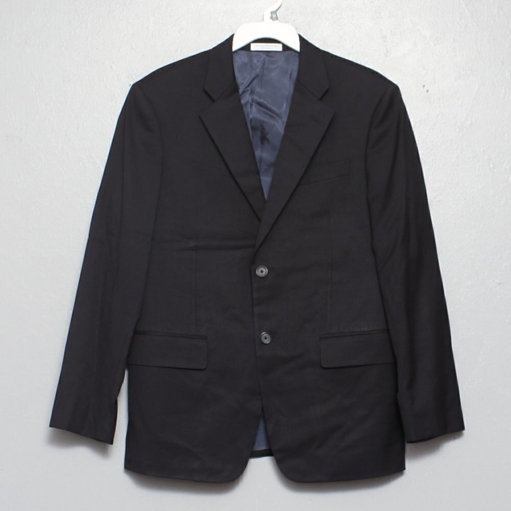 John W Nordstrom Travel wool Navy suit jacket blazer
